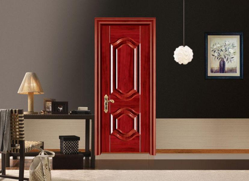  9701反凸 钢木门 