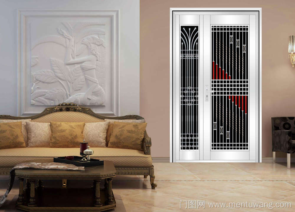  款式8 不锈钢门 