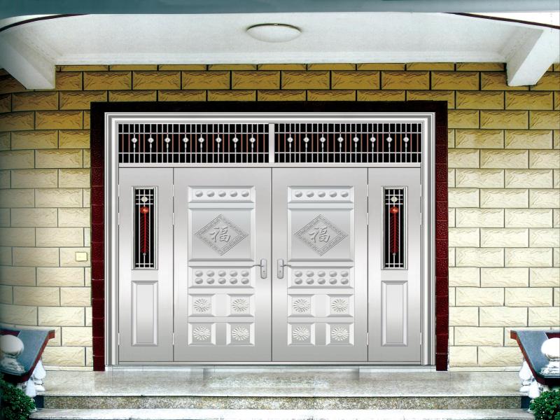  款式5 不锈钢门 