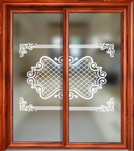 AH-56  中空门玻璃款式，中空门款式，推拉门款式，推拉门玻璃，K秀图，玉砂玻璃
