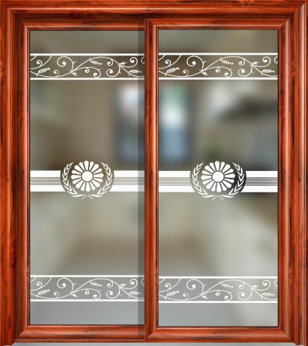 HE-3054  中空门玻璃款式，中空门款式，推拉门款式，推拉门玻璃，K秀图，玉砂玻璃