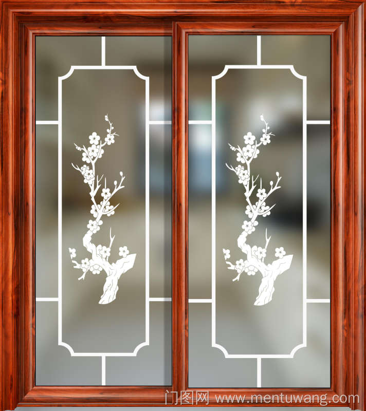 AH-58-A  推拉门款式，中空门款式，玻璃款式，K秀图，玉砂玻璃