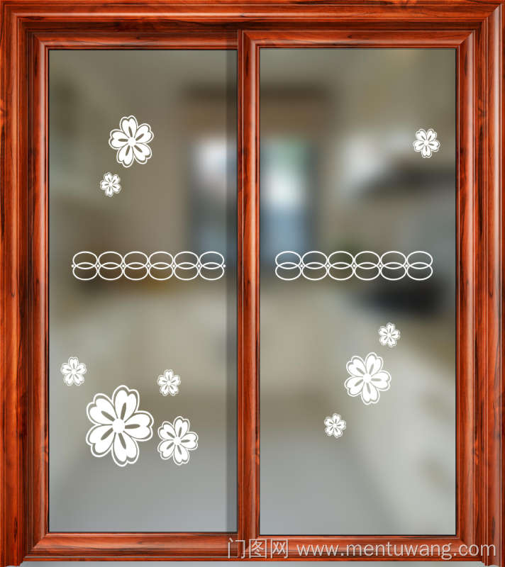 AH-119-A  推拉门款式，中空门款式，玻璃款式，K秀图，玉砂玻璃