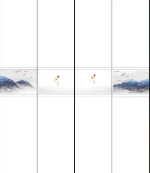 四门山水