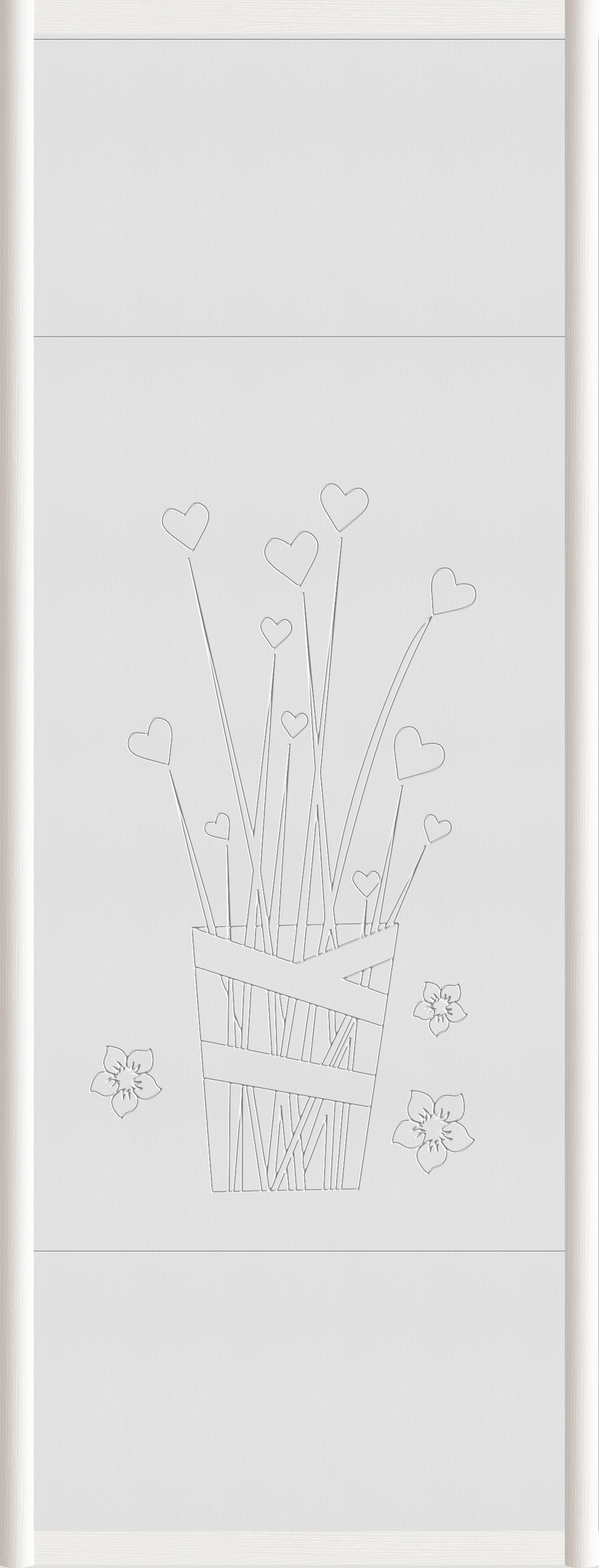花 吸塑精雕,雕刻移门 雕刻，笔盒，爱心，心，花，三朵花，笔筒，直线
