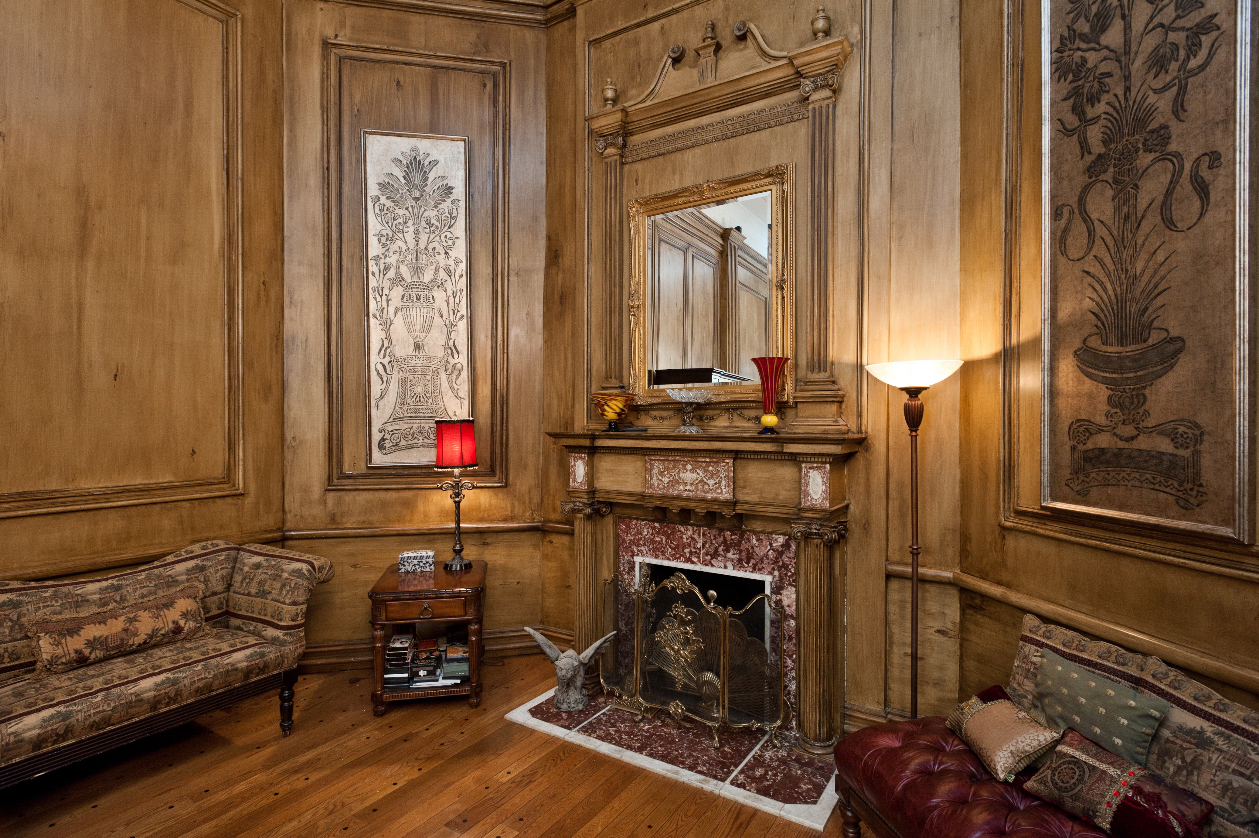  全屋定制  SMHQ-GZ_36 实木 全屋定制 实木整装 护墙板 别墅装修 欧式 原木