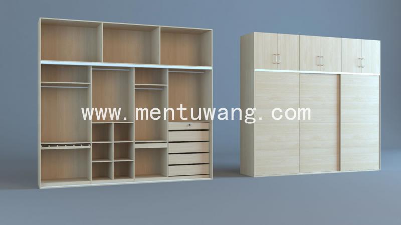 柜体 (4) 包覆,实木 柜体，背景图，整体衣柜