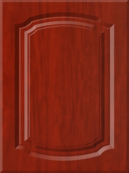 MTW-CG-003 橱柜门 橱柜门 顶柜门 吸塑平开门 白色 红木纹