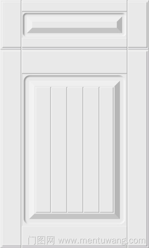 MTW-CG-012 橱柜门 橱柜门 顶柜门 吸塑橱柜门 白色