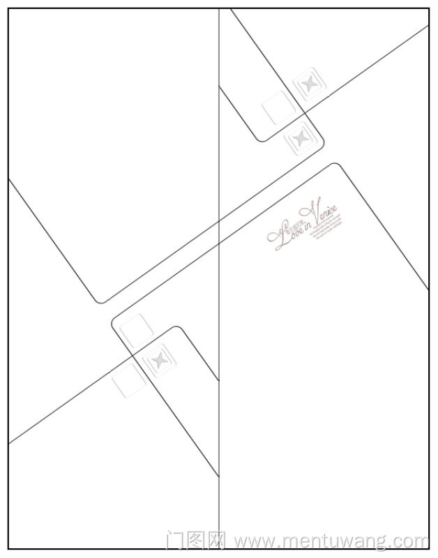  移门图 雕刻路径 橱柜门板  菱形  love SX-8178-135高光 菱形 爱在威尼斯