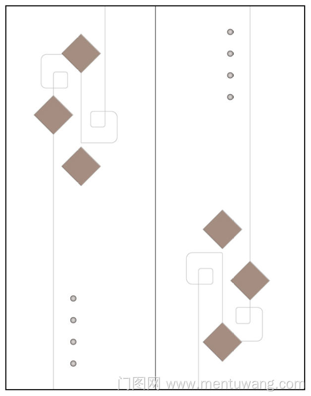  移门图 雕刻路径 橱柜门板  菱形  菱形 MB-8268平面高光 