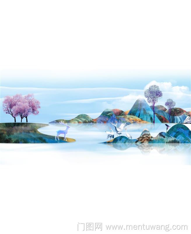  移门图 雕刻路径 橱柜门板  3D 高光移门 中国风 新中式 山 水 树 麋鹿 白顶鹤 云雾 油画 艺术画 山水 水墨 山水移门 打印移门 衣柜移门 移门图片 彩雕板 3D 高光移门 中国风 鹿 山水 仙鹤 新中式 山 水 树 麋鹿 白顶鹤 云雾 油画 艺术画 山水 水墨 山水移门 打印移门 衣柜移门 移门图片