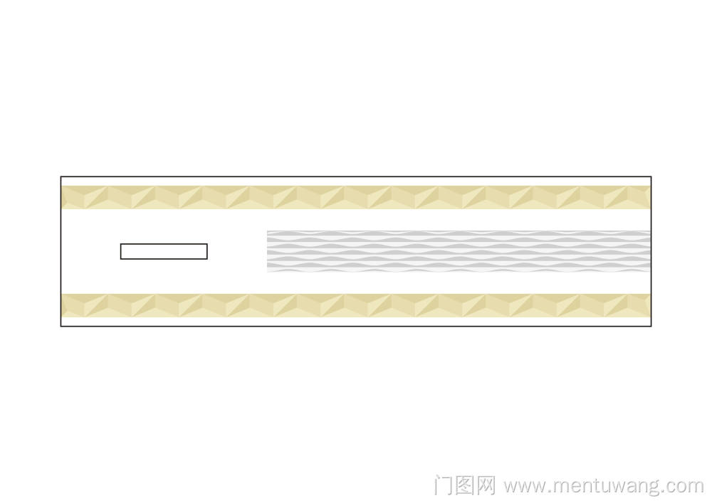  移门图 雕刻路径 橱柜门板  腰线-1 UV打印,平板拼接 立体平面腰线，异形平面效果，腰线