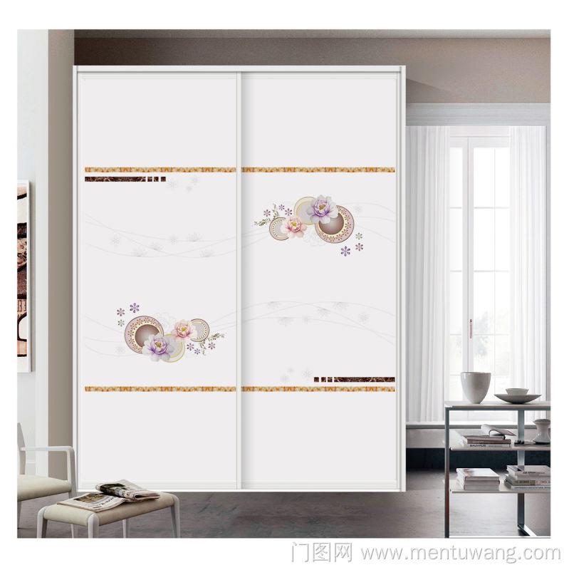  移门图 雕刻路径 橱柜门板  倩倩花开 彩雕板 平面打印 花纹 花 纹理 线条 圆圈 