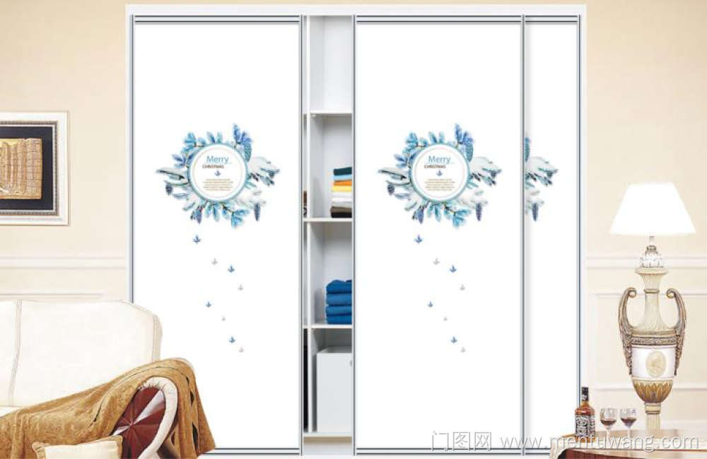  移门图 雕刻路径 橱柜门板  Z1121 新款,UV打印,高光系列 花，圆，高光打印