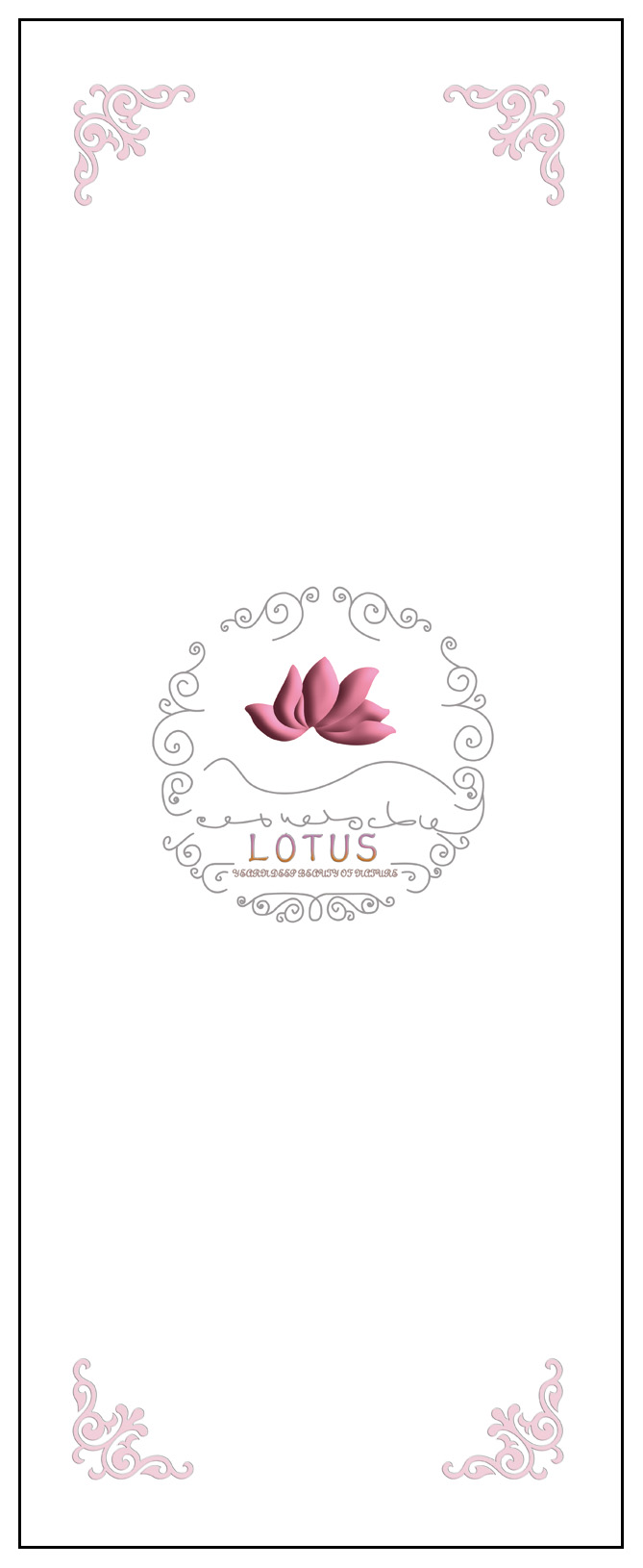 1  小软包 lotus 高光 粉色花瓣 