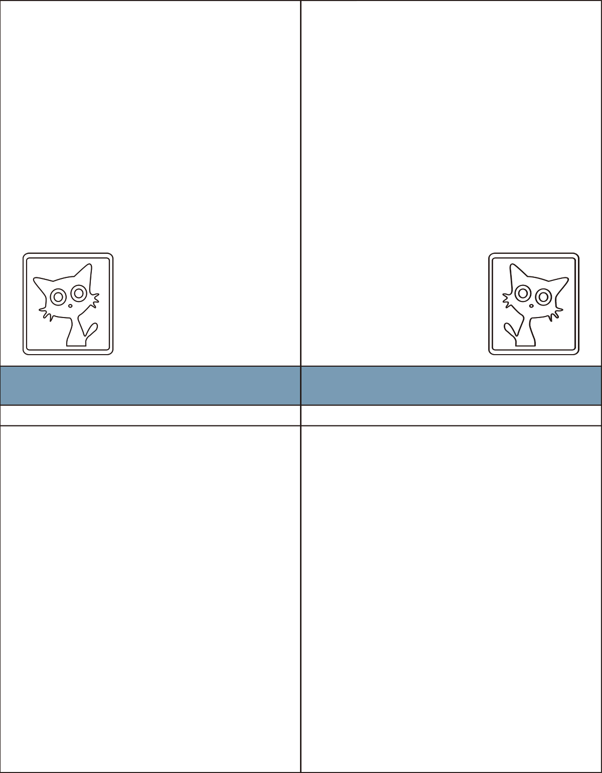 20191227-1缩略图 雕刻移门,高光系列 猫，卡通猫，简约移门，蓝色腰线移门，矩形