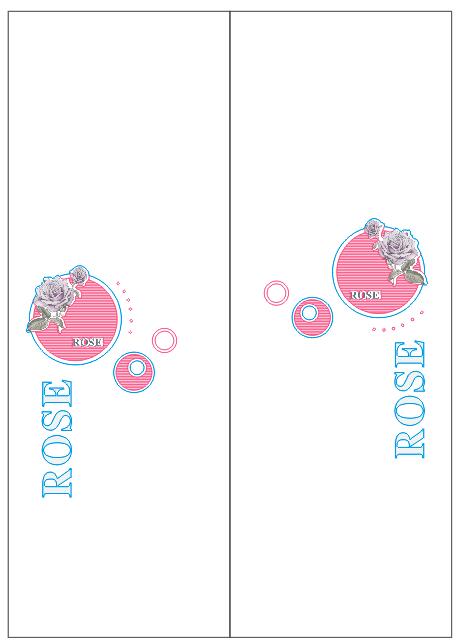 玫瑰花 紫玫瑰 叶子 圆 ROSE 英文 直线  彩雕板 玫瑰花 紫玫瑰 叶子  LX-5226 圆 ROSE 英文 直线 