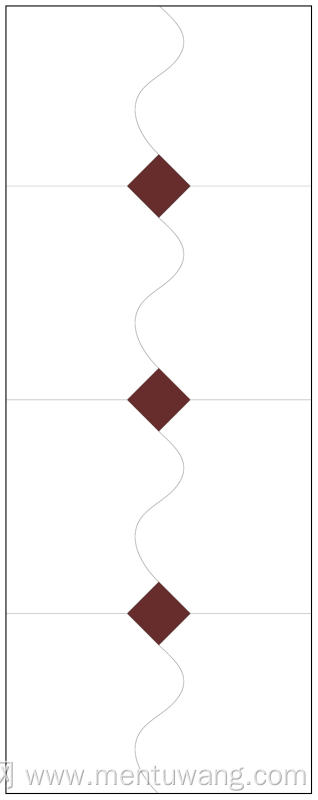  移门图 雕刻路径 橱柜门板  菱形  菱形     S曲线