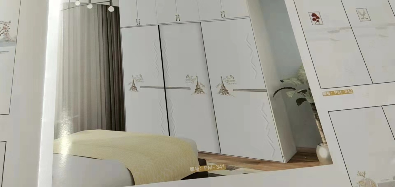 要求高清衣柜门一模一样分ab