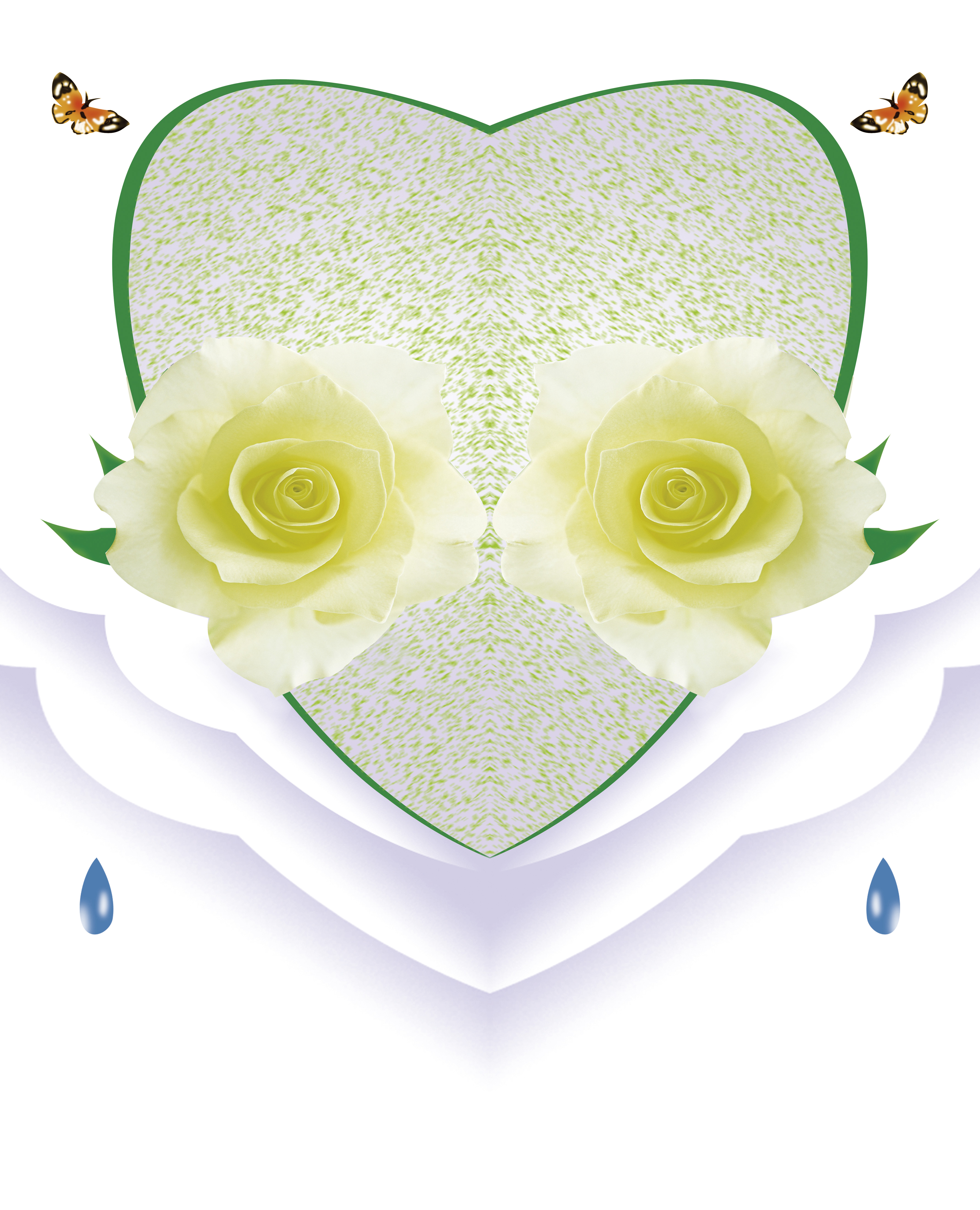  移门图 雕刻路径 橱柜门板  HXA-052 艺术玻璃 移门，强化，华湘，HXA-052，玫瑰，黄玫瑰，花朵，蝴蝶，心形