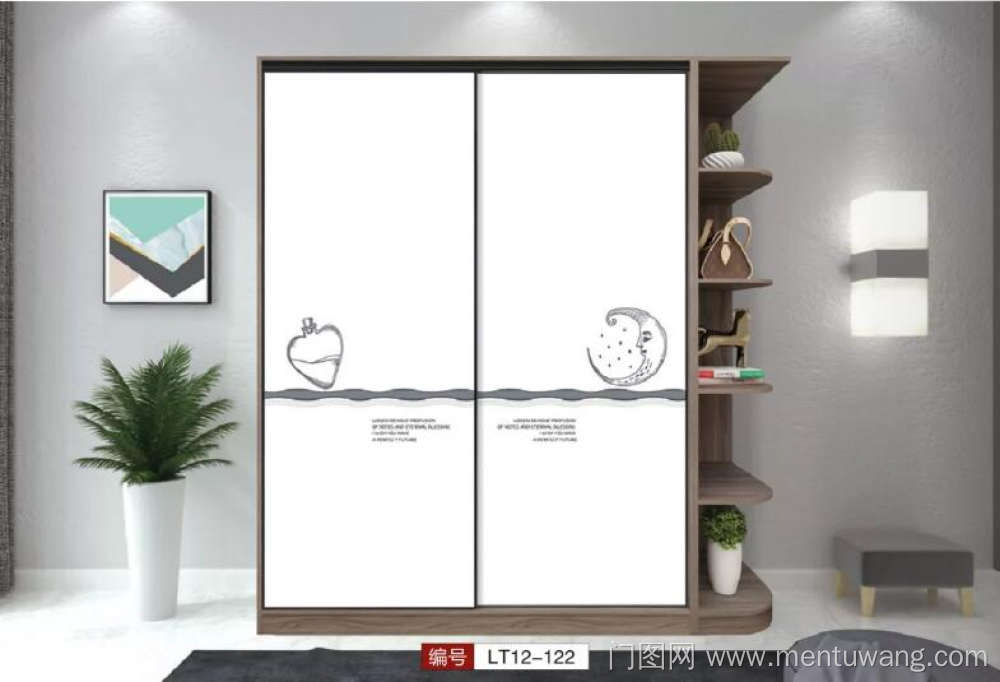 移门图 雕刻路径 橱柜门板  LT12-122  荣耀12期 LT-12 2021 新款 现代简约