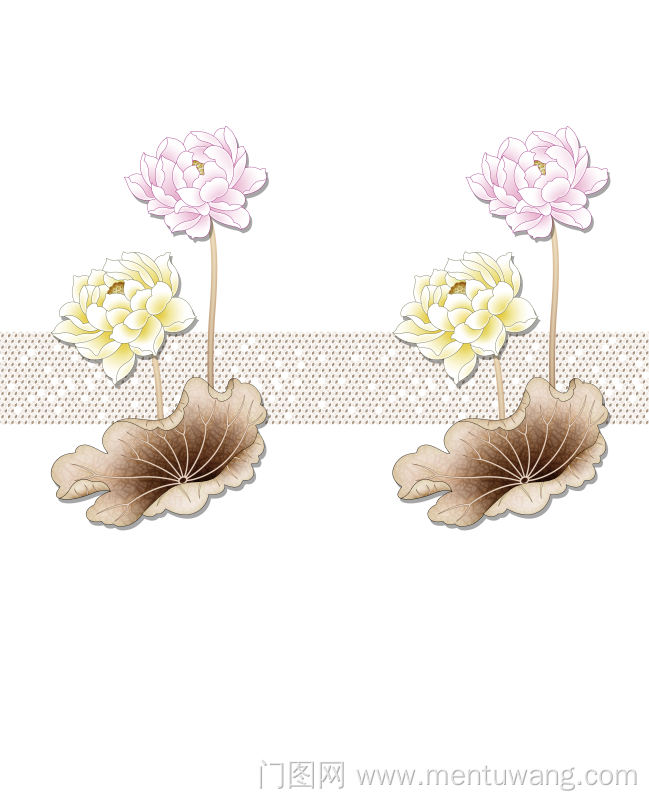 艺术玻璃,整体衣柜 3d5d,时尚,超白,高清,移门,衣柜门,荷花,对称